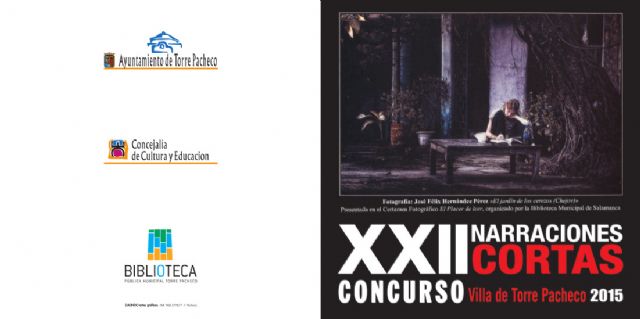 La Biblioteca de Torre-Pacheco convoca el XXII Concurso de Narraciones Cortas