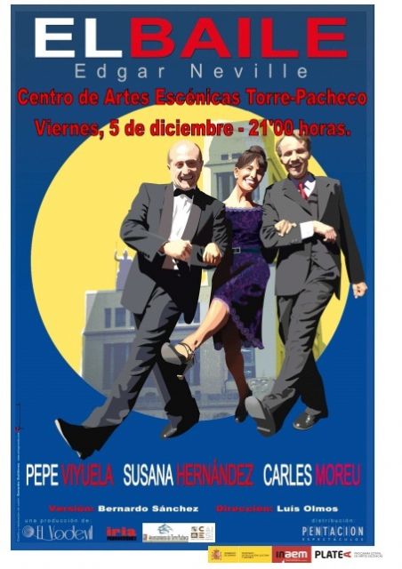 Pepe Viyuela llega a Torre-Pacheco con “El Baile” el próximo 5 de diciembre