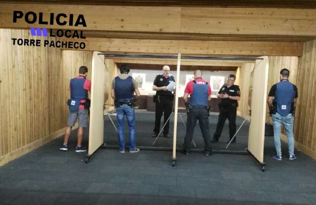 La Policía Local de Torre-Pacheco realiza un curso de perfeccionamiento de Tiro Policial