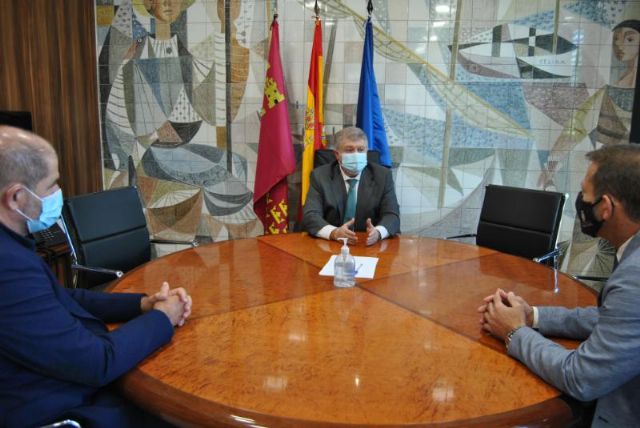 El Alcalde de Torre Pacheco se reúne con el Delegado del Gobierno en Murcia
