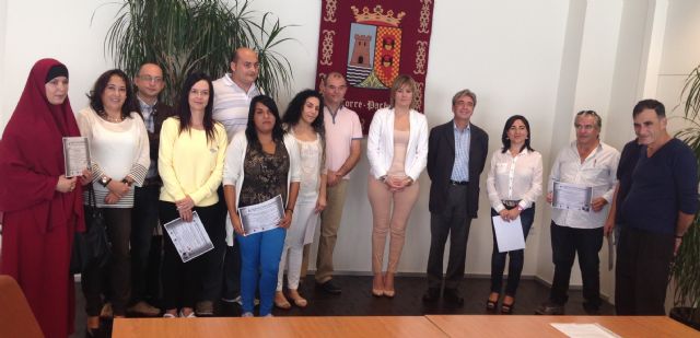 Nueve pachequeros se inician en la informática en el taller formativo impartido por Proyecto Abraham en colaboración con el Ayuntamiento de Torre-Pacheco