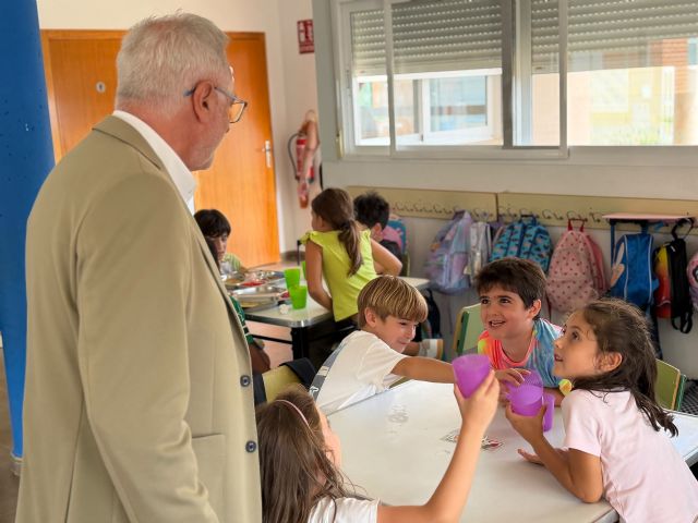 El nuevo comedor escolar de San Cayetano facilitará la conciliación de 22 familias