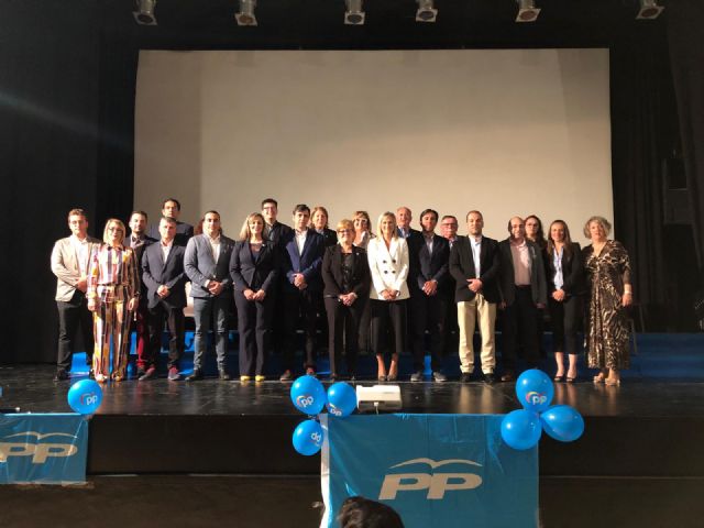 Presentación de Paloma Bas como candidata del PP a la alcaldía de Torre Pacheco