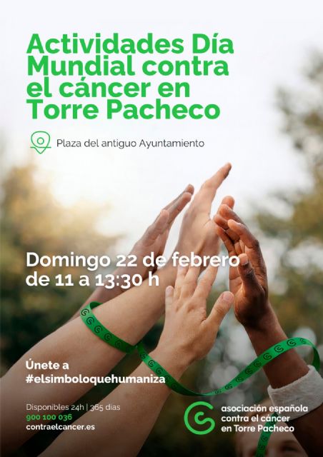 Día Mundial contra el Cáncer. Torre Pacheco 2026