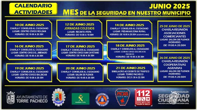 Mes de la Seguridad en Torre Pacheco