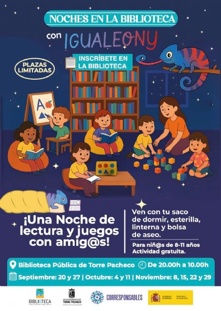 Comienzan las noches en la biblioteca