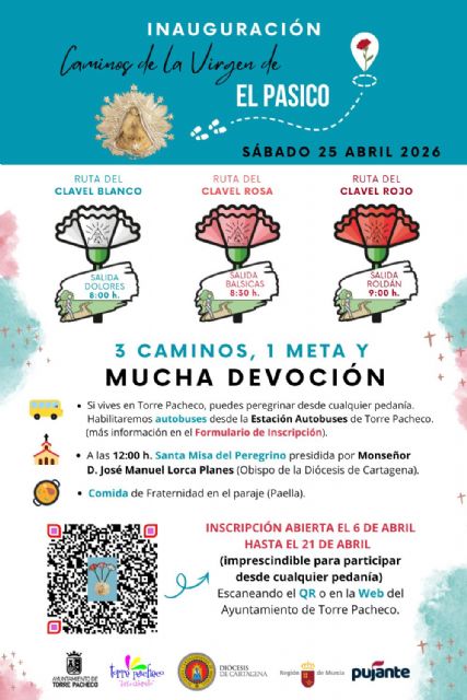 Aplazada la inauguración de los caminos de peregrinación hacia la ermita del Pasico por motivos meteorológicos