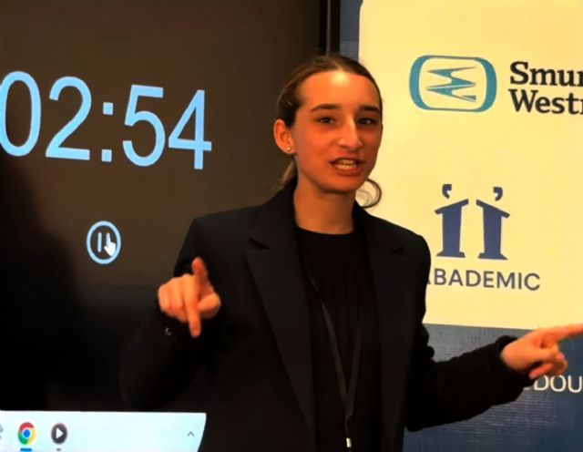 La palabra de Paloma Donate Saura sitúa a Aeternum en la cumbre de la oratoria nacional