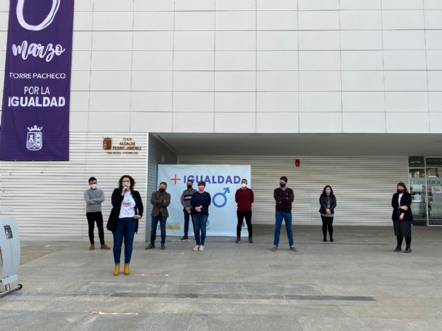 Lectura del Manifiesto del 8 de marzo, Día Internacional de las Mujeres en Torre Pacheco