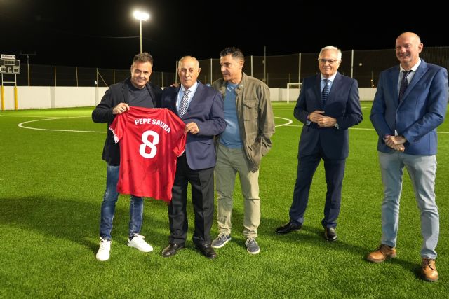 “José Saura Meroño – PIPI” da nombre al nuevo campo de fútbol 8 de Torre Pacheco