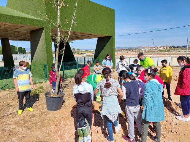Día del árbol en Roldán
