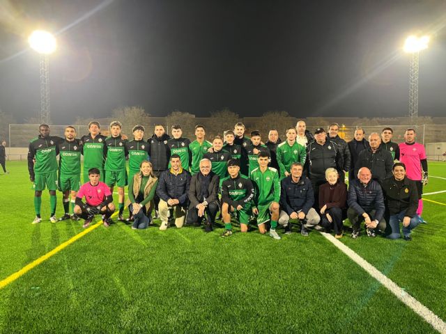 Inauguración nuevo césped artificial campo fútbol Balsicas