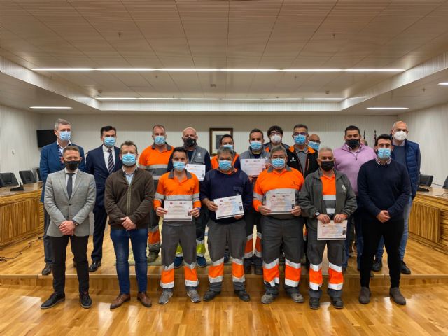 Trabajadores del Ayuntamiento de Torre Pacheco se forman en Prevención de Riesgos Laborales