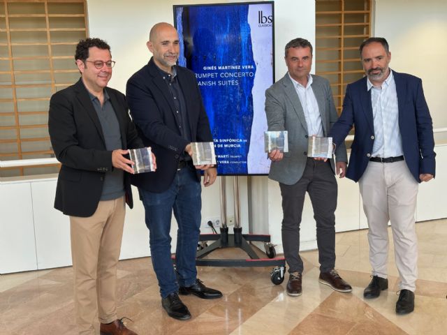 Ginés Martínez Vera presenta en Torre Pacheco, su disco interpretado por la Orquesta Sinfónica