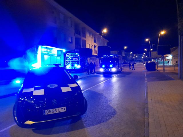 La Policía Local de Torre Pacheco evita un robo en edificio de Roldán