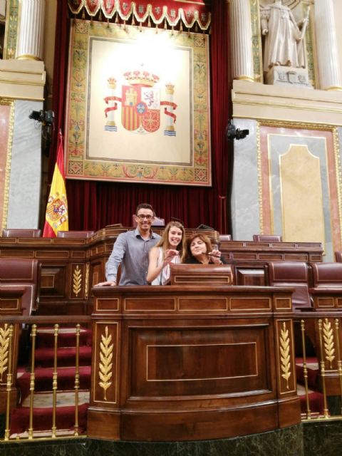 Sonia recoge su premio en el Senado