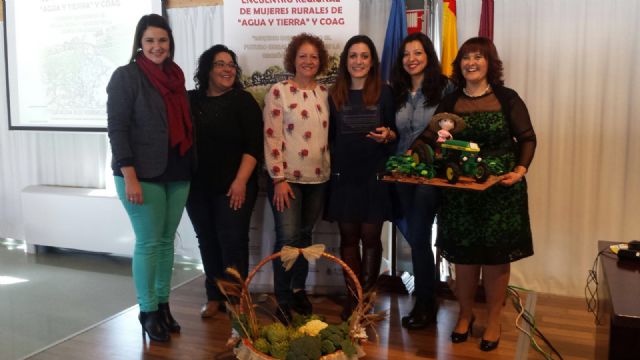 Mujeres agricultoras de Torre-Pacheco participaron en el Encuentro Regional de Mujeres Rurales, que tuvo lugar este sábado en Cartagena