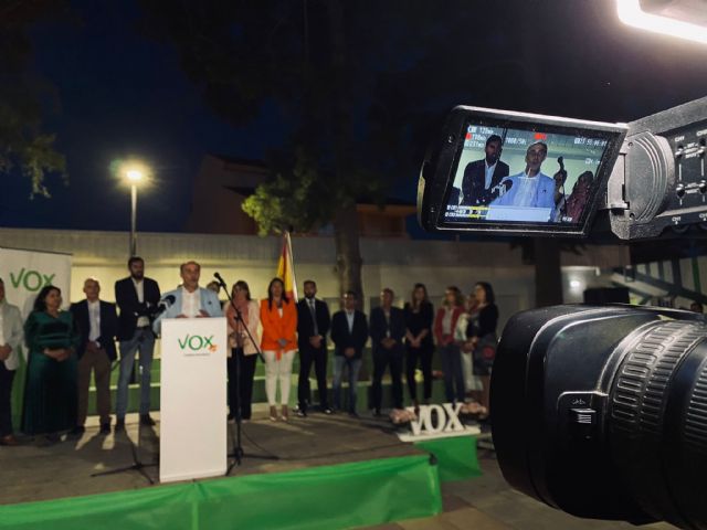 VOX Torre Pacheco presenta su candidatura para las próximas elecciones municipales encabezada por José Francisco Garre Izquierdo