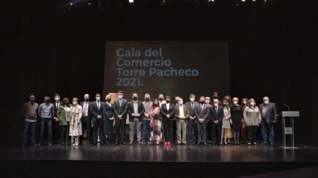 La Gala del Comercio congregó a los comerciantes de Torre Pacheco en el CAES