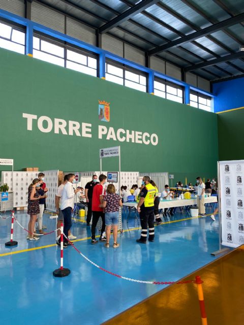 Jornada de vacunación meningitis en Torre Pacheco