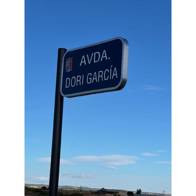 La atleta Dori García, da nombre a una avenida en su pueblo, Roldán