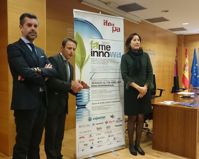 Presentación de Fame Innowa 2017 en la sede de la Consejería de Agua, Agricultura y Medio Ambiente