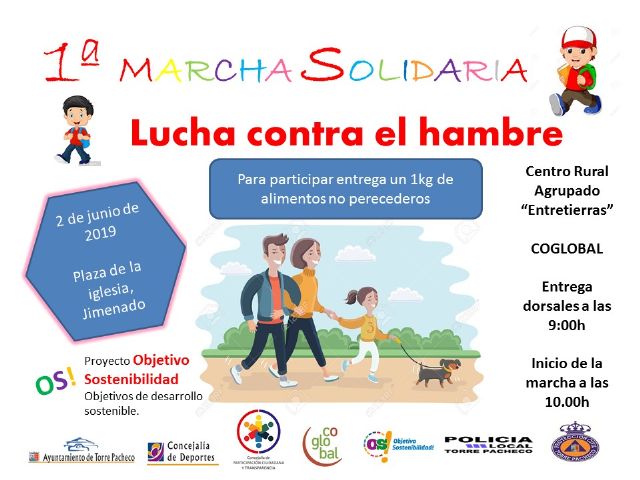 Marcha solidaria de lucha contra el hambre