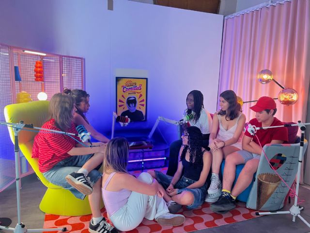 Torre Pacheco clausura 'Entre Comillas', proyecto de Podcast Juvenil