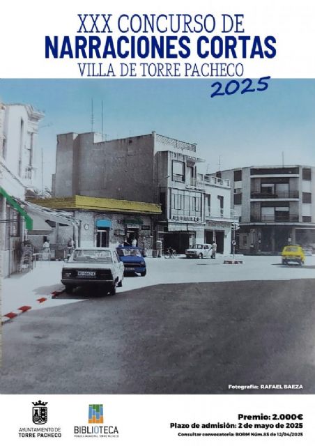 20250925 Fallados los Premios del Concurso de Narraciones Cortas Villa de Torre Pacheco
