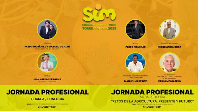 Jornadas Profesionales en la II Semana Internacional del Melón