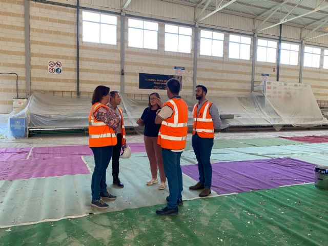 Cambio de cubierta y acondicionamiento del Pabellón Polideportivo Gabriel Pérez Sánchez de Roldán