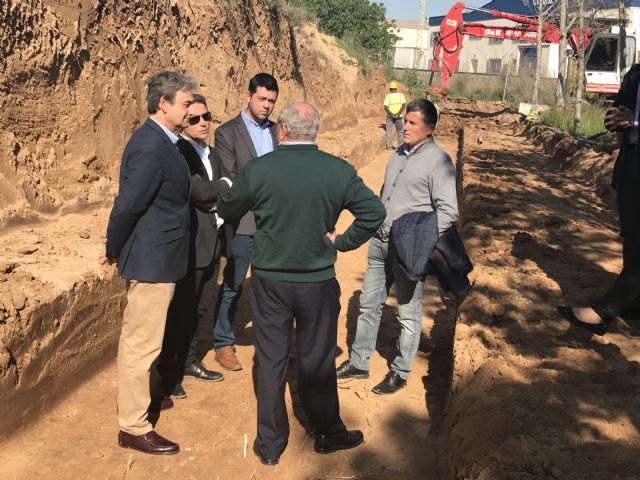 Comienzan las obras para reparar la carretera que enlaza Pozo Estrecho con Torre Pacheco