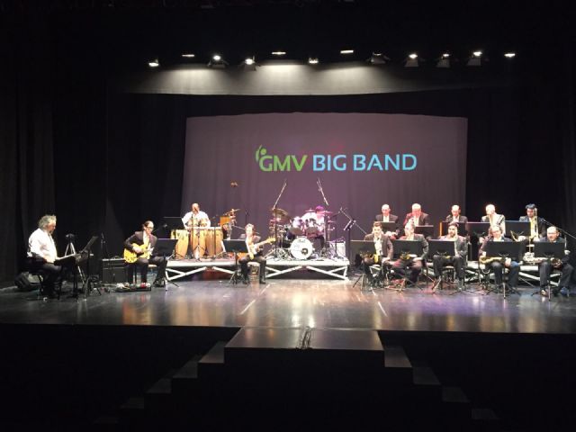 Ginés Martínez, con GMV BIG BAND graban su primer disco en el Centro de Artes Escénicas de Torre-Pacheco