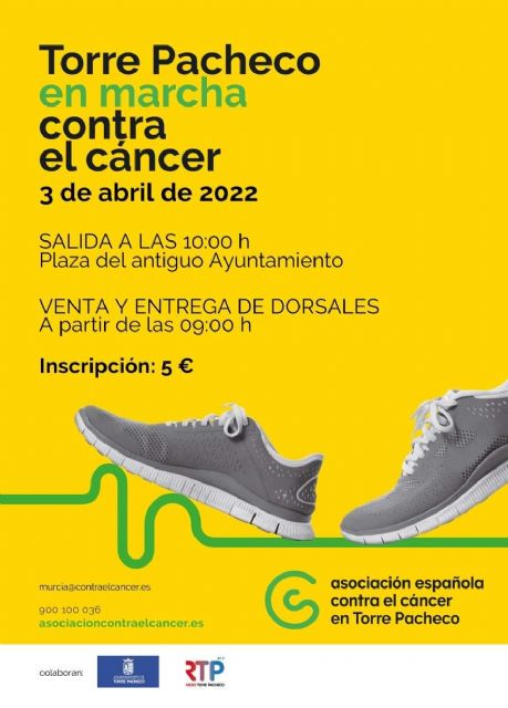 Torre Pacheco en marcha contra el cáncer