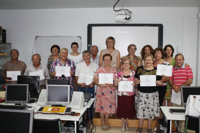 Termina el curso de informática para mayores en Torre-Pacheco