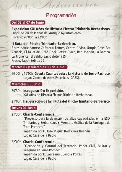 Las Fiestas de Trinitarios y Berberiscos llegan este fin de semana a Torre-Pacheco