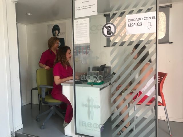 La AECC hace mamografías gratuitas en Torre Pacheco
