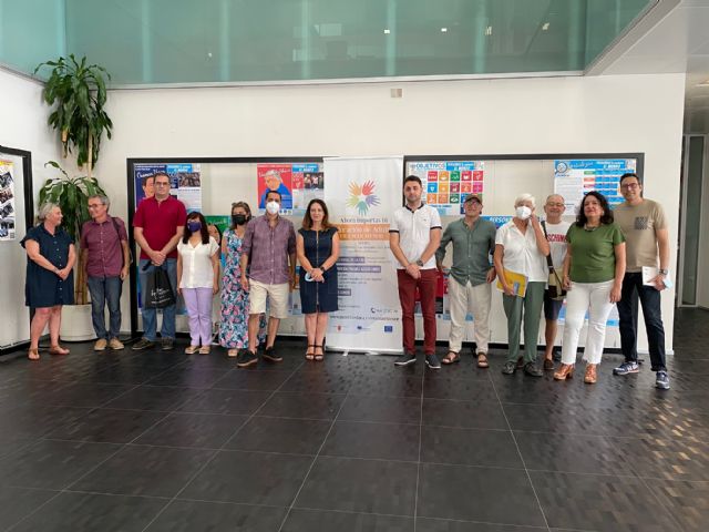 Recepción de los directores de los Centros de Educación de Adultos de la Región de Murcia en el Ayuntamiento de Torre Pacheco