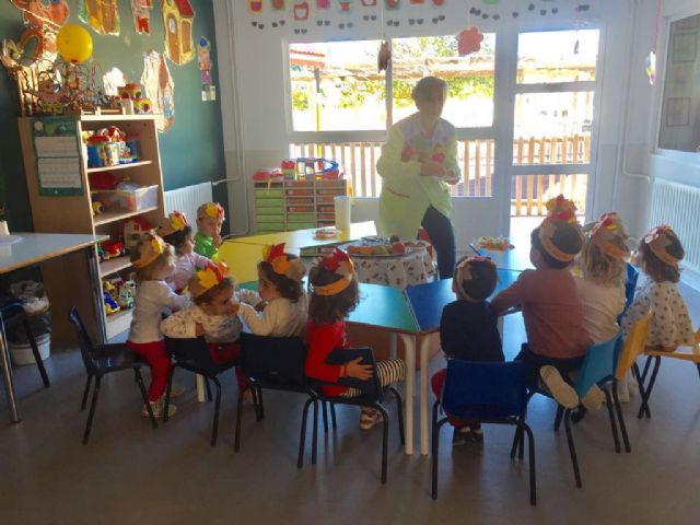 Ya es Otoño en las Escuelas Infantiles Municipales 'Colorines' de Torre-Pacheco