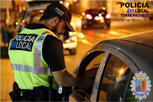 La Policía Local de Torre Pacheco se suma a la campaña de la DGT sobre vigilancia y control de alcoholemia y drogas