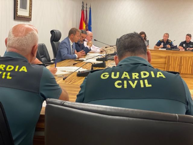 El Secretario General de la Delegación del Gobierno copreside la Junta Local de Seguridad de Torre Pacheco