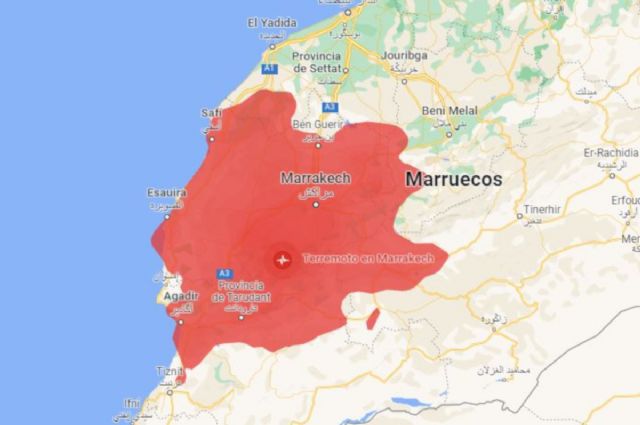 Torre Pacheco muestra su apoyo a Marruecos tras elterremoto