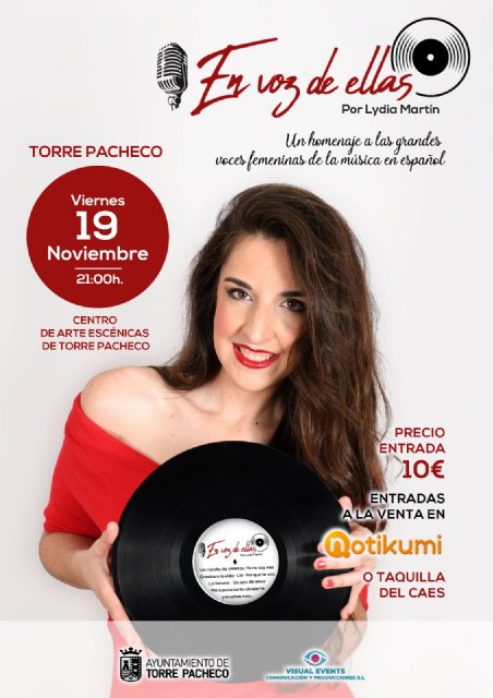 Torre Pacheco acoge un concierto en homenaje a las mujeres de la música en español