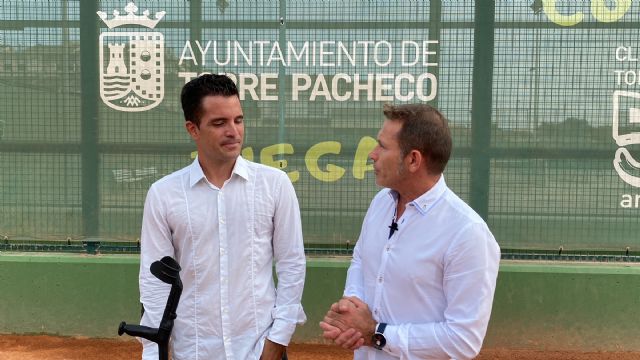 Kike Siscar, deportista olímpico de Tenis en Silla, pregonero de las Fiestas de Torre Pacheco 2022