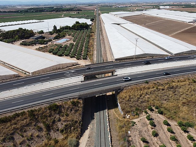 Adif AV inicia una nueva fase en las obras del tramo Riquelme-Torre Pacheco