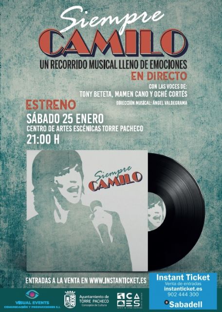 Presentación oficial del show 'Siempre Camilo' un recorrido musical lleno de emociones y en directo.