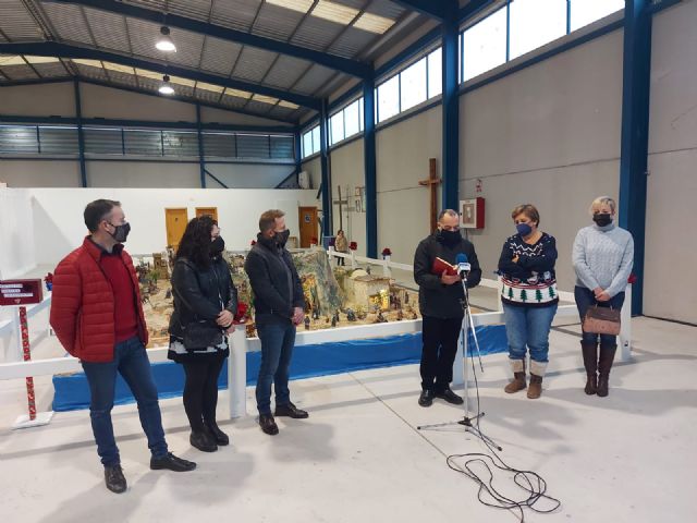 Balsicas expone su Belén en la Sede de Cofradías durante esta Navidad