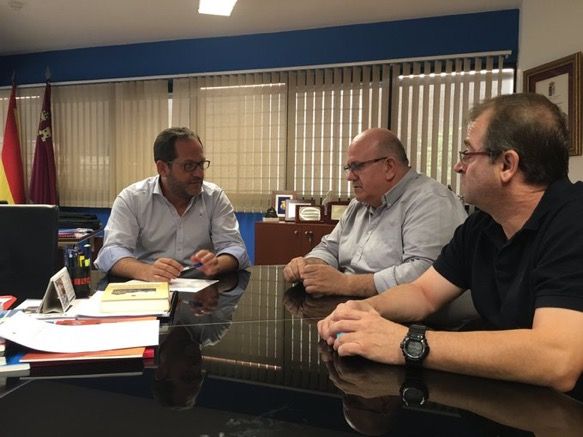 El concejal de Seguridad Ciudadana del Ayuntamiento de Torre-Pacheco, se reúne con el Director General de Seguridad Ciudadana y Emergencias