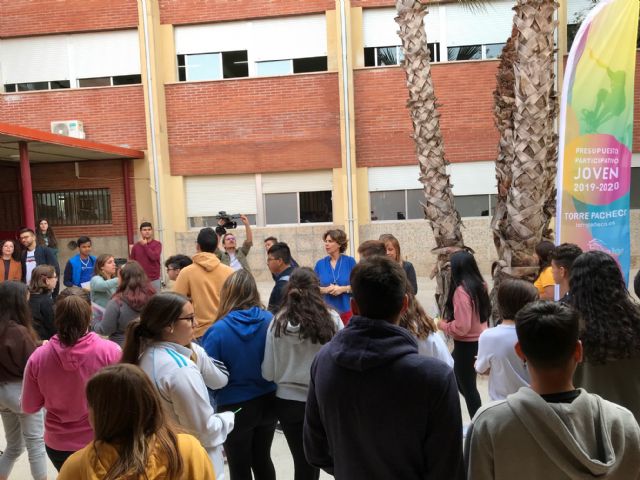 Los jóvenes deciden sobre el presupuesto municipal del Ayuntamiento de Torre Pacheco