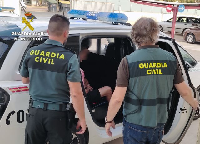 La Guardia Civil detiene al presunto autor de un robo violento en un domicilio de Torre Pacheco